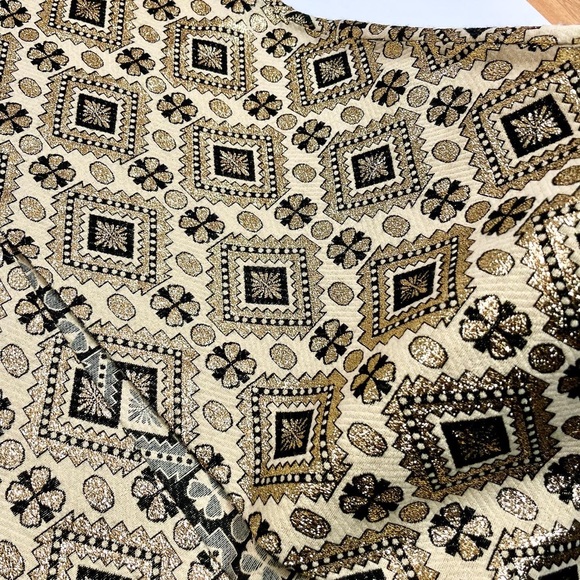 60s golden maxi skirt - Picture 3 of 3